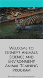 Mobile Screenshot of animaltraining.org